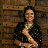 MEHAK MEHRA | BLACK MASHA KAFTAN