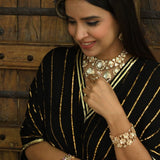 MEHAK MEHRA | BLACK MASHA KAFTAN
