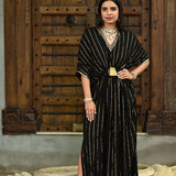MEHAK MEHRA | BLACK MASHA KAFTAN
