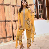 KAI CAPE AND PANTS COORD SET OF 2