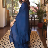SUKHMANI SADANA | ZEEBA CAPE, CROP TOP & TROUSERS