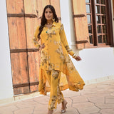 MUSTARD FLORAL FLORAL RIA COORD SET OF 2