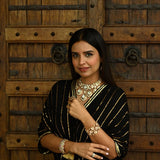 MEHAK MEHRA | BLACK MASHA KAFTAN