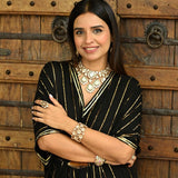 MEHAK MEHRA | BLACK MASHA KAFTAN