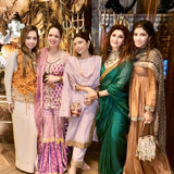 TARA KURTA , TROUSERS AND ODHANI - SET OF 3