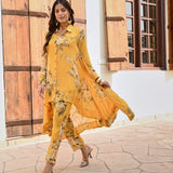 MUSTARD FLORAL FLORAL RIA COORD SET OF 2