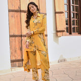 MUSTARD FLORAL FLORAL RIA COORD SET OF 2