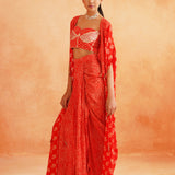ISRA CROP TOP , CAPE AND SKIRT SET OF 3