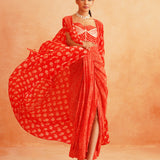 ISRA CROP TOP , CAPE AND SKIRT SET OF 3