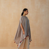 GREY KAI CAPE TOP & PANTS SET OF TWO