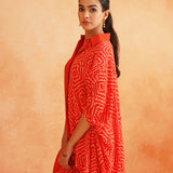 ROSHINI HIGH LOW TOP AND PALAZZO PANT SET OF 2