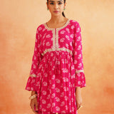 SAFA KURTA , SHARARA AND ODHANI SET OF 3