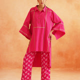 ALEENA HIGH LOW TOP AND PANT SET OF 2