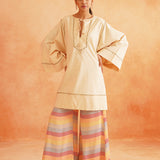 ALEENA RELAXED FIT TOP AND PANT SET OF 2
