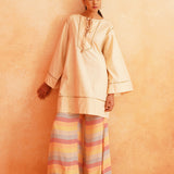 ALEENA RELAXED FIT TOP AND PANT SET OF 2