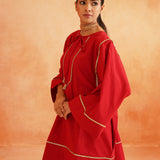 ALEENA RELAXED FIT TOP AND PANT SET OF 2