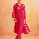 OJASVI KURTA , PANT AND JACKET STYLE CAPE SET OF 3