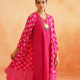 OJASVI KURTA , PANT AND JACKET STYLE CAPE SET OF 3