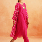 OJASVI KURTA , PANT AND JACKET STYLE CAPE SET OF 3