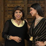 MEHAK MEHRA | BLACK MASHA KAFTAN
