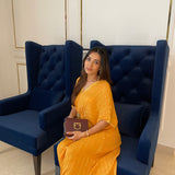 ROSE KUNDU | MUSTARD MASHA KAFTAN DRESS