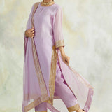 TARA KURTA , TROUSERS AND ODHANI - SET OF 3