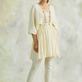 KUHU KAFTAN WITH TULIP PANTS - SET OF 2