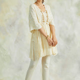 KUHU KAFTAN WITH TULIP PANTS - SET OF 2