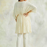 KUHU KAFTAN WITH TULIP PANTS - SET OF 2