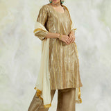 VEERA KURTA WITH PANTS AND ODHANI - SET OF 3