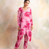 FUSCHIA PINK MISU COORD SET OF TWO