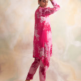 FUSCHIA PINK MISU COORD SET OF TWO