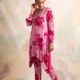 FUSCHIA PINK MISU COORD SET OF TWO