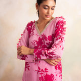 FUSCHIA PINK MISU COORD SET OF TWO