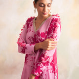 FUSCHIA PINK MISU COORD SET OF TWO