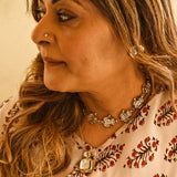 SONI KAFTAN TOP, TROUSERS AND BELT
