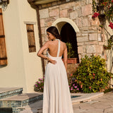 DIPTI DHILLON | IVORY ZUNAILI HALTER TOP WITH TULIP PANTS