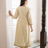 KUSHA KAPILA | PAL KURTA WITH SALWAR AND ODHANI SET