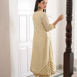 KUSHA KAPILA | PAL KURTA WITH SALWAR AND ODHANI SET