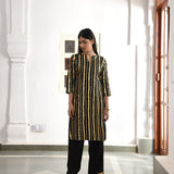 VEERA KURTA WITH TROUSERS AND ODHANI- SET OF 3