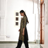 VEERA KURTA WITH TROUSERS AND ODHANI- SET OF 3