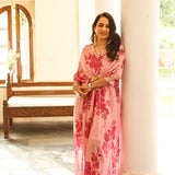 DIPTI DHILLON | PINK MASHA KAFTAN DRESS