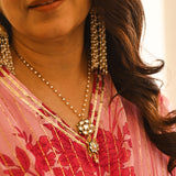 DIPTI DHILLON | PINK MASHA KAFTAN DRESS