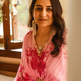 DIPTI DHILLON | PINK MASHA KAFTAN DRESS