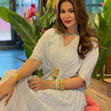 SHAHEEN ABBAS | GREY MASHA KAFTAN