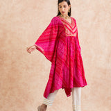 FUCSHIA MIRA KAFTAN TOP & TROUSERS