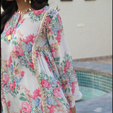 IVORY SONI TOP WITH TROUSERS - SET OF TWO