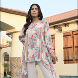IVORY SONI TOP WITH TROUSERS - SET OF TWO