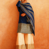 BLUE ADIVA KURTA SET