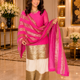 KURTA,SHARARA , DUPATTA  | SET OF THREE